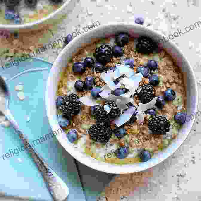 A Bowl Of Oatmeal Topped With Berries And Nuts Cholesterol Killers: The Greatest Anti Cholesterol Recipes (Heart Healthy Recipes 1)