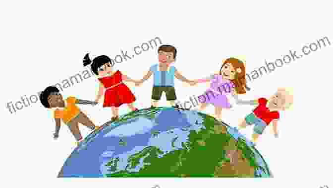 A Group Of Children From Different Backgrounds And Ethnicities, Holding Hands The Plains Of Passage (with Bonus Content): Earth S Children Four