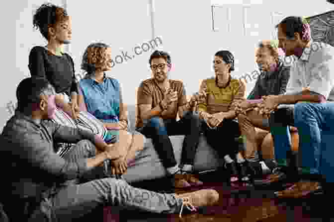 A Group Of People Sitting Around A Table, Engaged In A Lively Conversation THE SESSION (A Short Story)