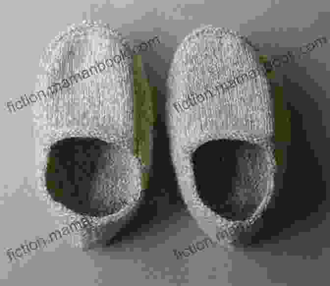 A Pair Of Cozy And Stylish Family 8ply Slippers (Shay Pattern) Family 8ply Slippers Knitting Pattern Shay
