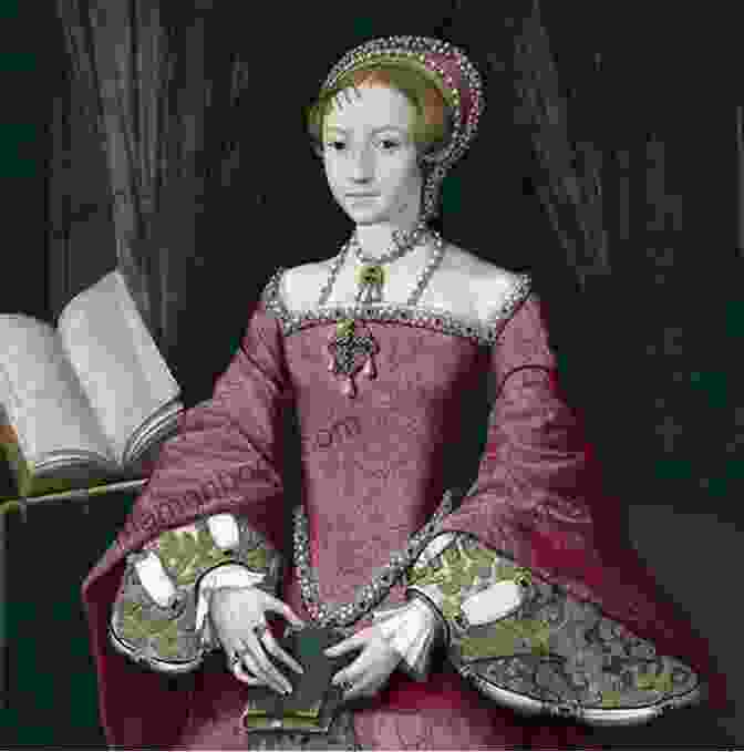 A Portrait Of Queen Elizabeth I, Resplendent In A Lavish Gown And Surrounded By Courtiers. Queen Elizabeth Tudor: A Play In Four Acts (Legendary Women Of World History Dramas)