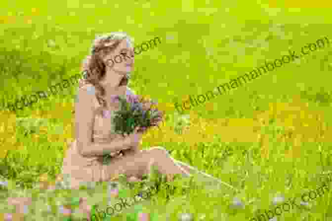 Album Cover Of Forever July With A Photograph Of A Young Woman Sitting In A Field Of Flowers, Looking Up At The Sky FOREVER JULY : Soundtrack Of My Soul