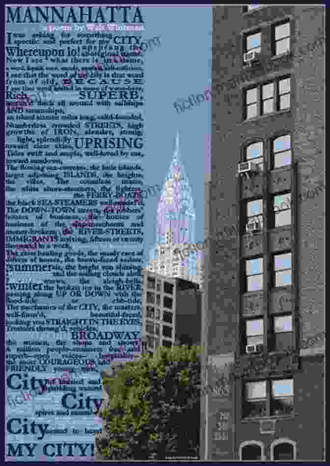 An Illustration Of The New York Skyline In The Style Of Walt Whitman's 'Mannahatta' With The Word 'Caledonia' Superimposed Mannahatta: A Sequel (Caledonia 2)