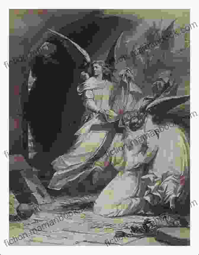 Illustration By August Von Kreling For Faust Part I, Depicting The Final Scene Of Gretchen's Salvation Faust Part I With Illustrations By August Von Kreling