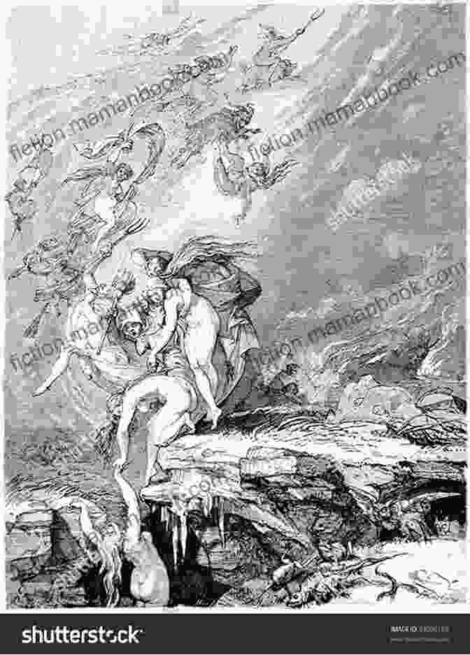 Illustration By August Von Kreling For Faust Part I, Depicting The Walpurgis Night Scene Faust Part I With Illustrations By August Von Kreling