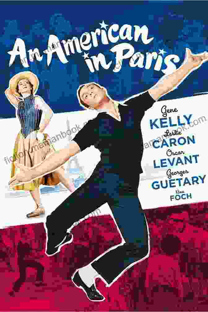 Poster For The Film An American In Paris Showing Gene Kelly And Leslie Caron Dancing In Front Of The Eiffel Tower Blues Saxophone Quartet Score Parts: An American In Paris