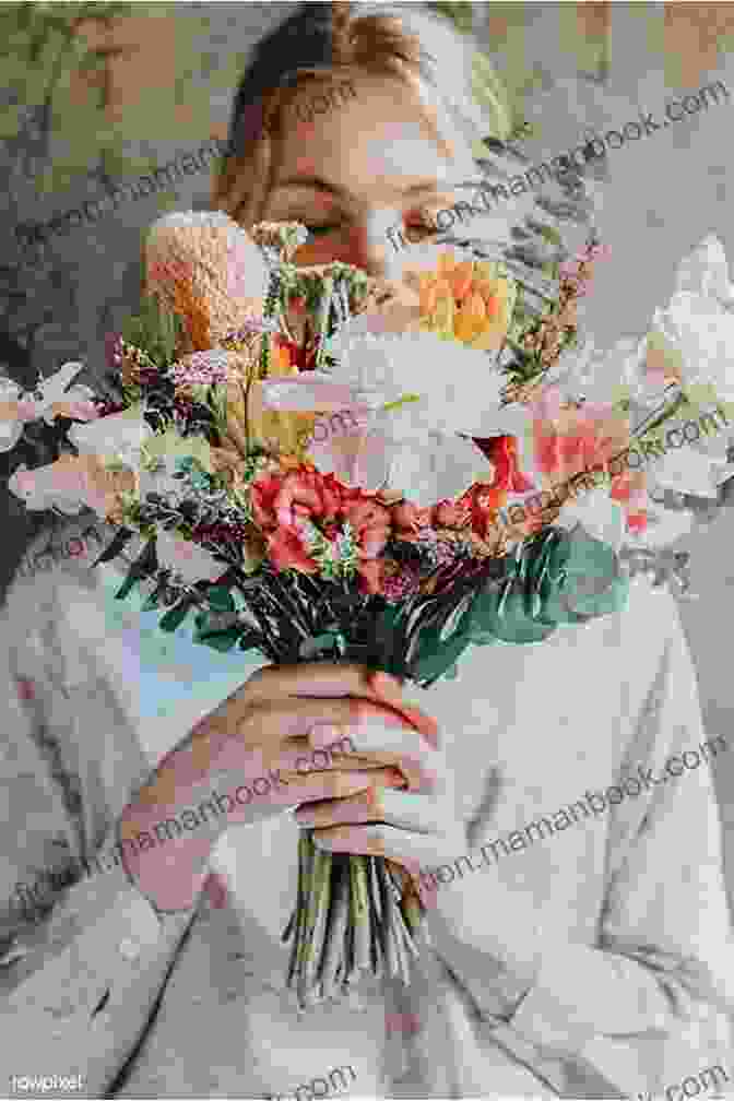 Woman Holding A Bouquet Of Flowers Her Unexpected Roommate: A Small Town Sweet Romance (Bulbs Blossoms And Bouquets 1)