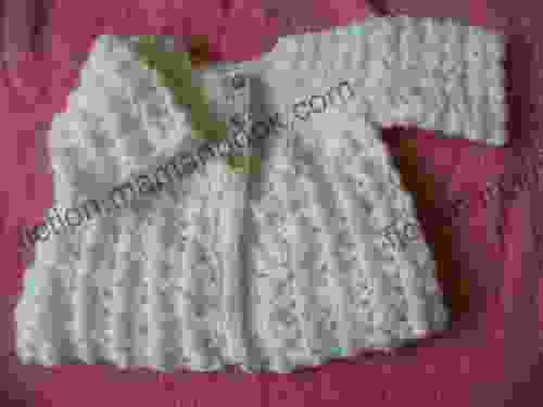 Cluster Matinee Jacket (Mrs Crochet Designer)