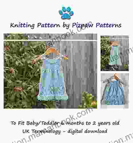 Sundress With Tulip Flowers (22) Knitting Pattern To Fit Baby/toddler 6 Months To 2 Years Old